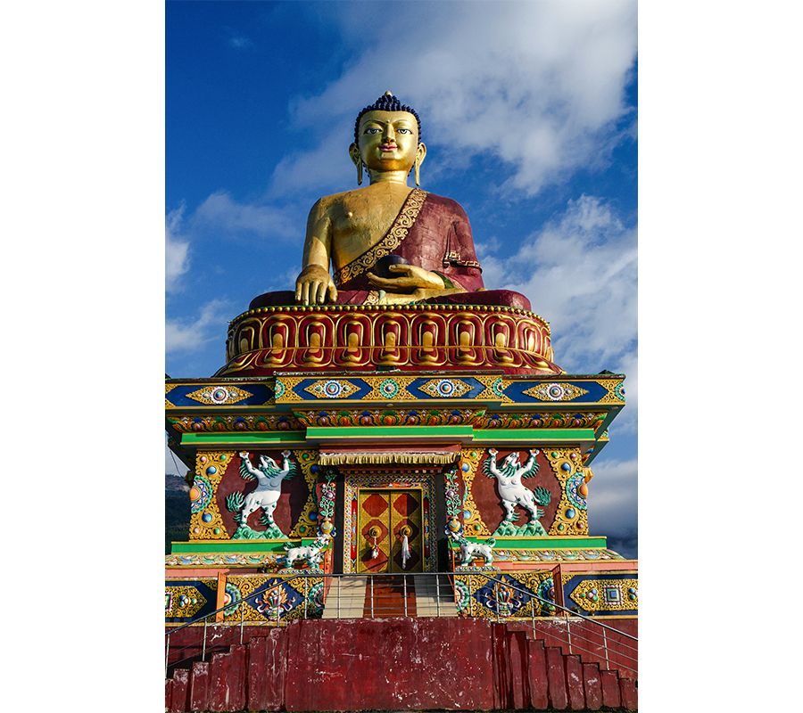 Buddha statue, Tawang, Arunachal Pradesh