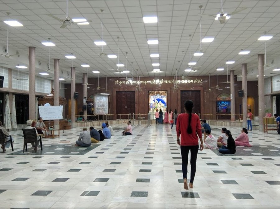 ISKCON Chandigarh prayer hall