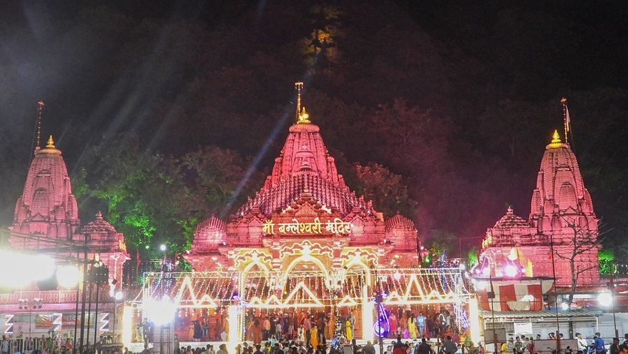 Bamleshwari Temple, Dongargarh, Chhattisgarh