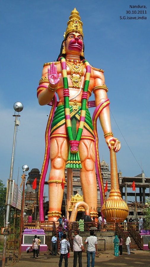 Hanuman statue, Nandura